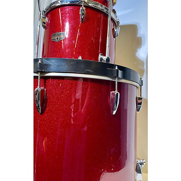 Used TAMA Used TAMA 3 piece Imperialstar Red Sparkle Drum Kit