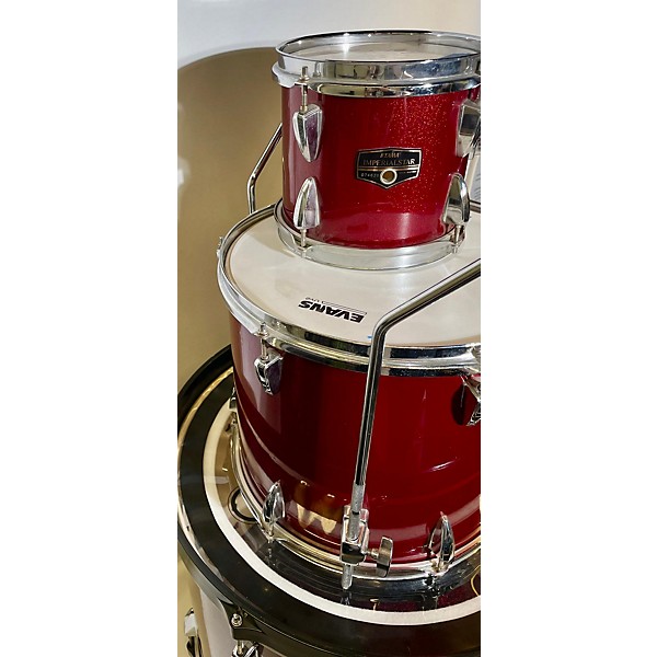 Used TAMA Used TAMA 3 piece Imperialstar Red Sparkle Drum Kit