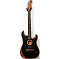 Used 2021 Fender American Acoustasonic Stratocaster Black Acoustic Electric Guitar thumbnail