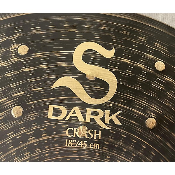 Used Zildjian 18in Dark Crash Cymbal