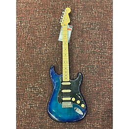 Used Fender Used Fender Player Stratocaster HSS Plus Top Blue Burst Solid Body Electric Guitar