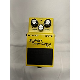 Used BOSS Used BOSS SD1 Super Overdrive Effect Pedal