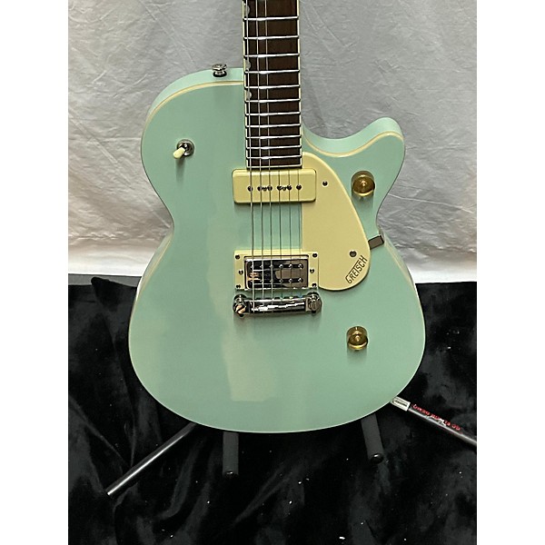 Used Gretsch Guitars Used Gretsch Guitars G2215-P90 Streamliner Junior MINT METALLIC Solid Body Electric Guitar