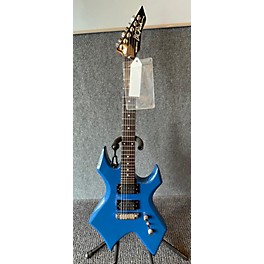 Used B.C. Rich Used B.C. Rich Bronze Series Warlock NAVY Solid Body Electric Guitar