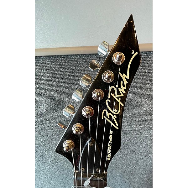 Used B.C. Rich Used B.C. Rich Bronze Series Warlock NAVY Solid Body Electric Guitar