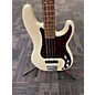 Used Fender Used Fender PLAYER PLUS ACTIVE PRECISION BASS Olympic White Electric Bass Guitar