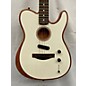 Used Fender Used Fender Acoustasonic Player Telecaster Atomic White Acoustic Electric Guitar