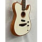 Used Fender Used Fender Acoustasonic Player Telecaster Atomic White Acoustic Electric Guitar