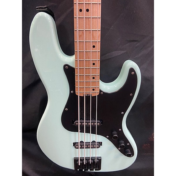 Used Schecter Guitar Research Used Schecter Guitar Research J-4 Diamond Series Sea Foam Electric Bass Guitar