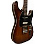 Used Squier Paranormal Custom Nashville Stratocaster Chocolate 2 Tone Sunburst Solid Body Electric Guitar