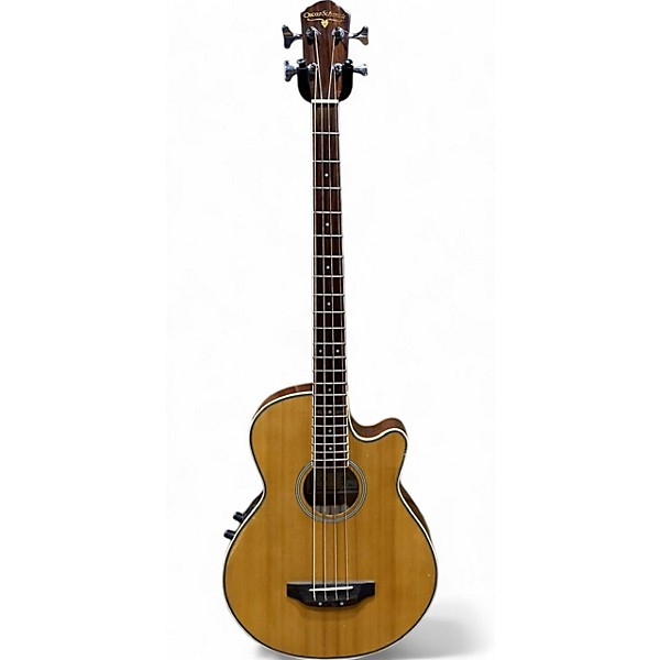 Used Oscar Schmidt OB100 Acoustic Bass Guitar Natural Guitar Center