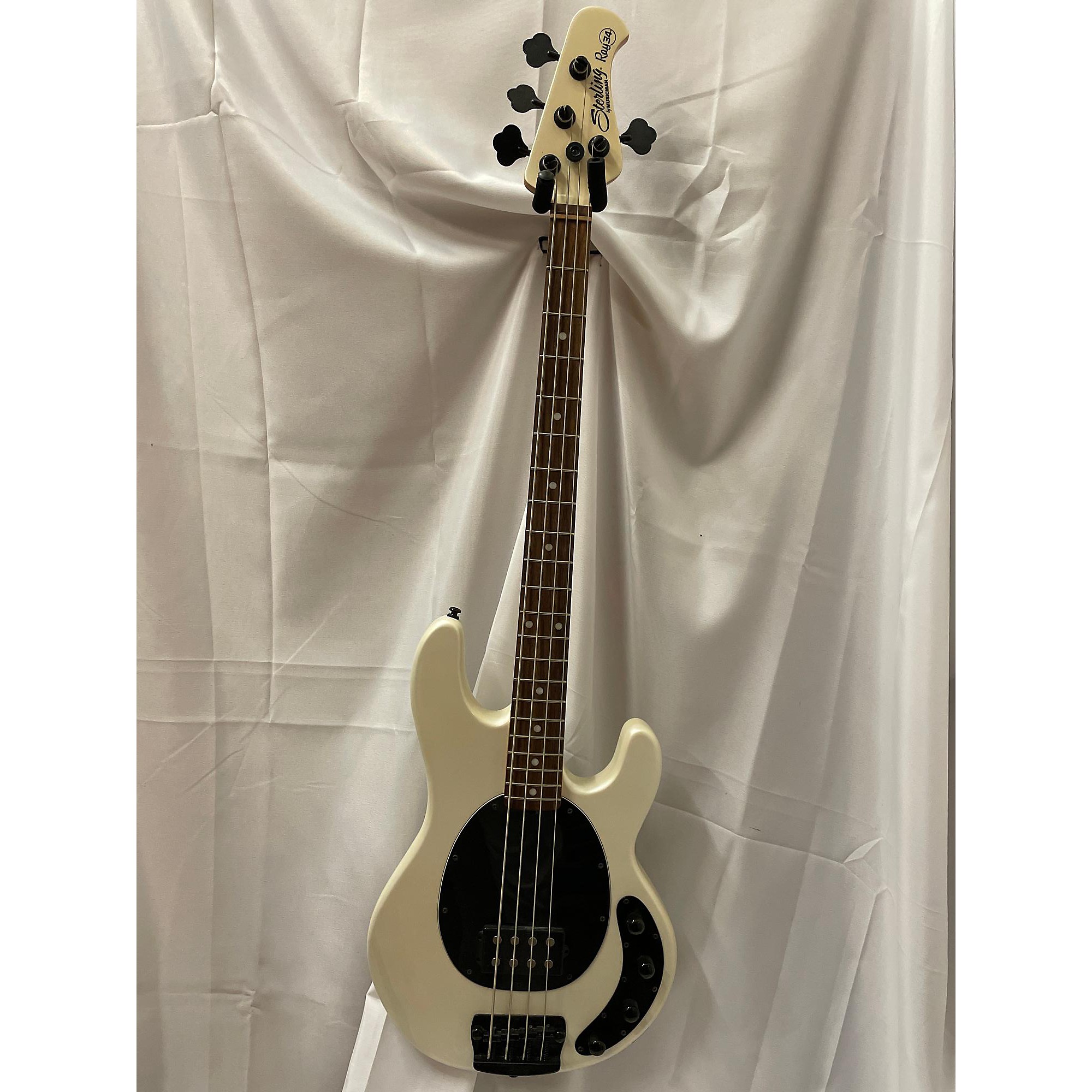 Used Sterling by Music Man Ray34 Electric Bass Guitar Cream