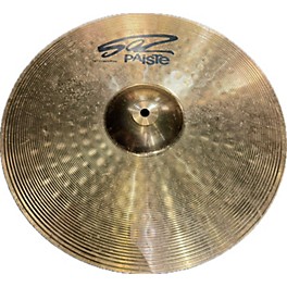 Used Paiste 18in 502 CRASH RIDE Cymbal