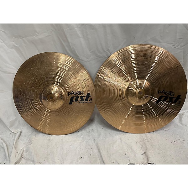 Used Paiste 14in PST5 Medium Hats Cymbal