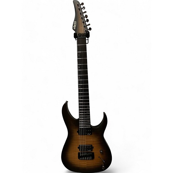 Used Schecter Guitar Research Banshee 2 Color Sunburst Solid Body Electric Guitar