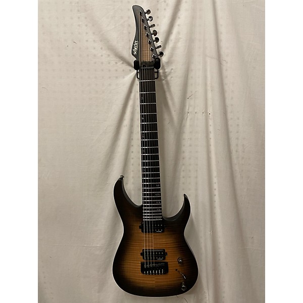 Used Schecter Guitar Research Banshee 2 Color Sunburst Solid Body Electric Guitar