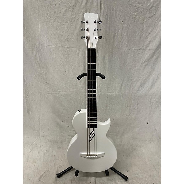 Used Enya Used Enya NOVA GO White Acoustic Guitar