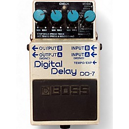 Used BOSS DD7 Digital Delay Effect Pedal