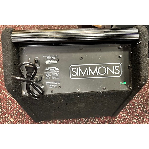 Used Simmons DA50 50W Drum Amplifier