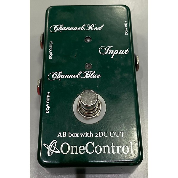 Used One Control AB Box With 2 DC OUT Pedal