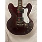 Used Epiphone Used Epiphone Noel Gallagher Rivera Dark Wine Red Hollow Body Electric Guitar