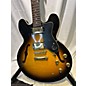 Used Epiphone Dot Deluxe Flametop Hollow Body Electric Guitar