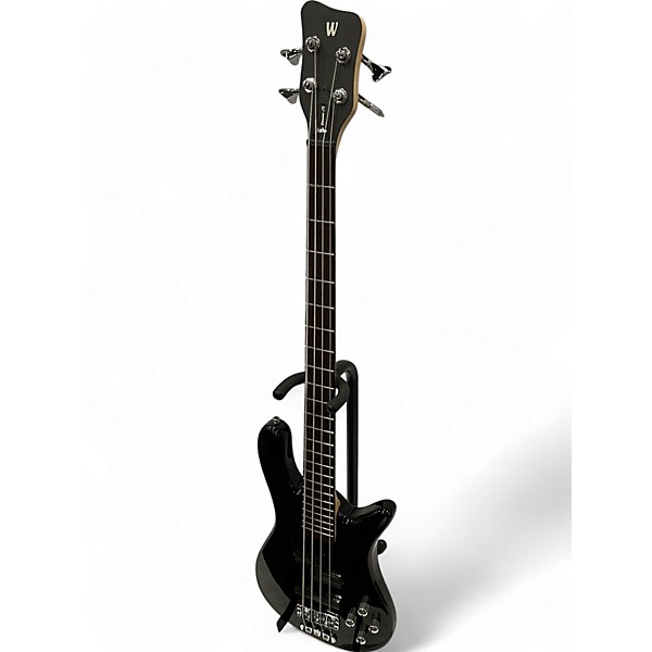 Used RockBass by Warwick STREAMER LX 4 Black Electric Bass Guitar