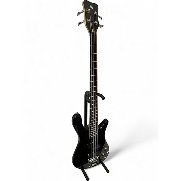 Used RockBass by Warwick STREAMER LX 4 Black Electric Bass Guitar