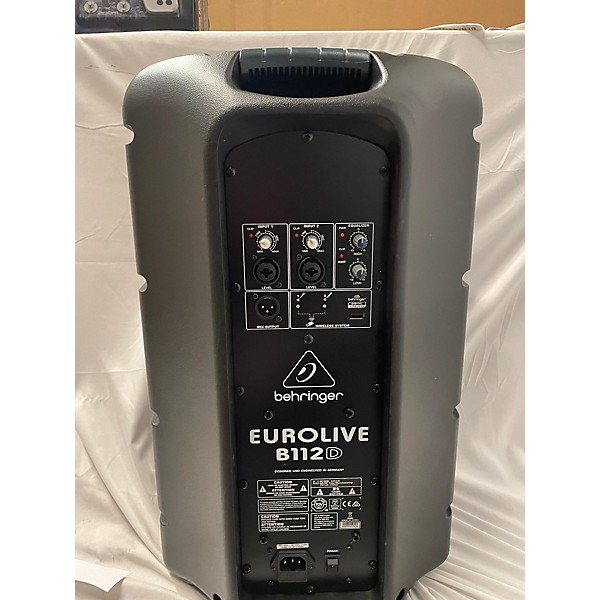 Used Behringer EUROLIVE B112D Powered Speaker