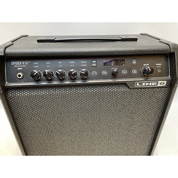 Used Line 6 Spider V 60 1x10 Guitar Combo Amp