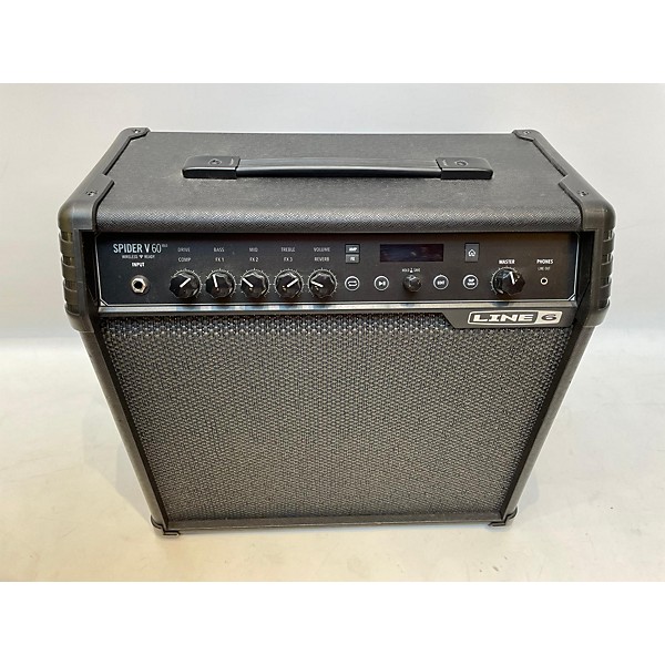 Used Line 6 Spider V 60 1x10 Guitar Combo Amp