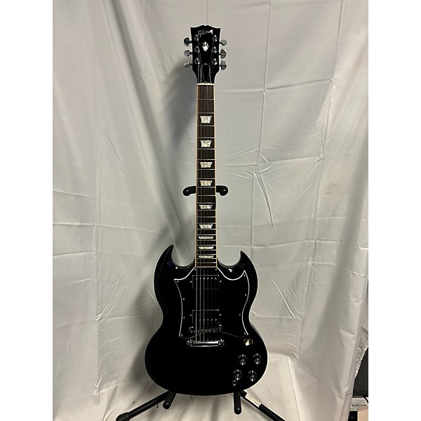 Used Gibson Used Gibson SG Standard Ebony Solid Body Electric Guitar