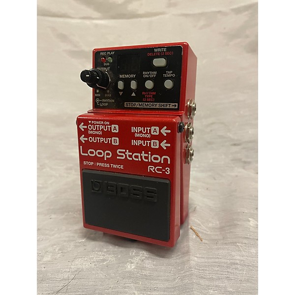 Used BOSS RC3 Loop Station Pedal