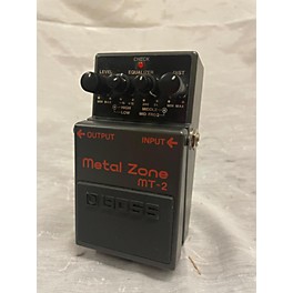 Used BOSS Used BOSS MT2 Metal Zone Distortion Effect Pedal