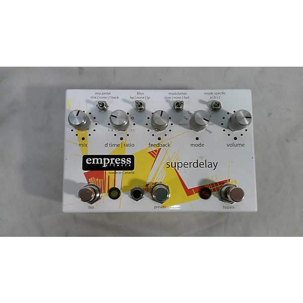 Used Empress Effects Superdelay Digital Delay Effect Pedal | Guitar Center