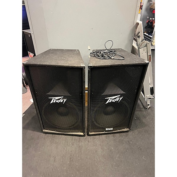 Used Peavey PV115 Pair Powered Speaker