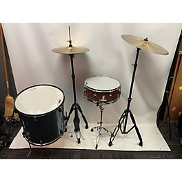 Used Fender Used Rise By Sawtooth 5 piece STUDENT 4 PIECE KIT W/ ADDITIONAL SNARE Blue Drum Kit