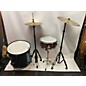 Used Used Rise By Sawtooth 5 piece STUDENT 4 PIECE KIT W/ ADDITIONAL SNARE Blue Drum Kit thumbnail