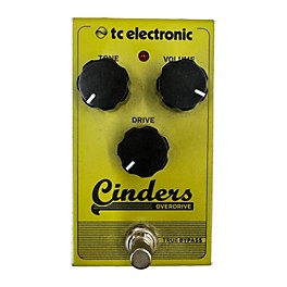 Used TC Electronic Used TC Electronic Cinders Overdrive Effect Pedal