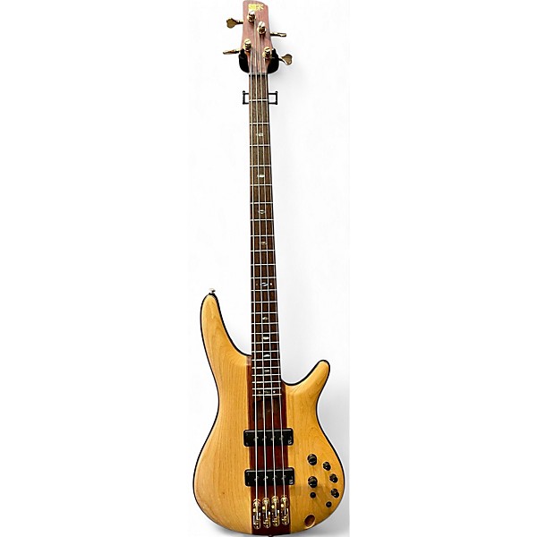 Used Ibanez SR1300ENTF Natural Electric Bass Guitar