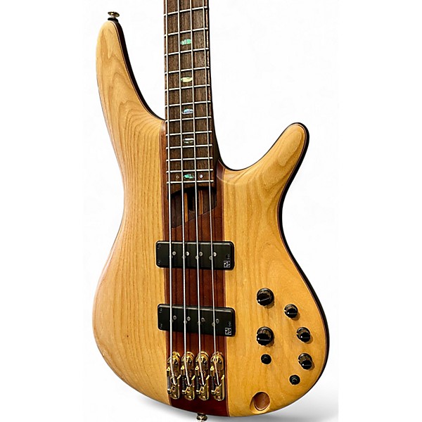 Used Ibanez SR1300ENTF Natural Electric Bass Guitar