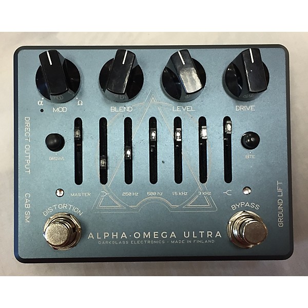 Used Darkglass ALPHA OMEGA ULTRA Bass Effect Pedal