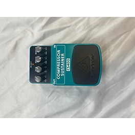 Used Behringer CS400 Compressor Sustainer Effect Pedal