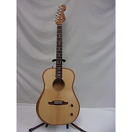 Used Fender Used Fender HIGHWAY SERIES DREADNOUGHT Natural Acoustic Electric Guitar