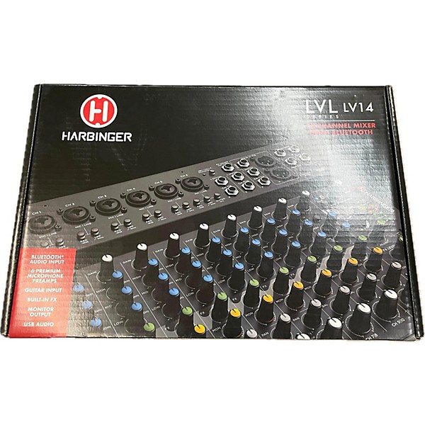 Used Harbinger LVL14 Powered Mixer