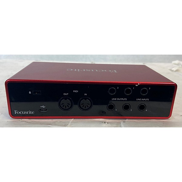 Used Focusrite Used Focusrite Scarlett 4i4 Gen 3 Audio Interface