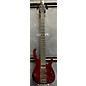 Used Modulus Guitars Used 1990s Modulus Guitars Graphite Red Electric Bass Guitar thumbnail