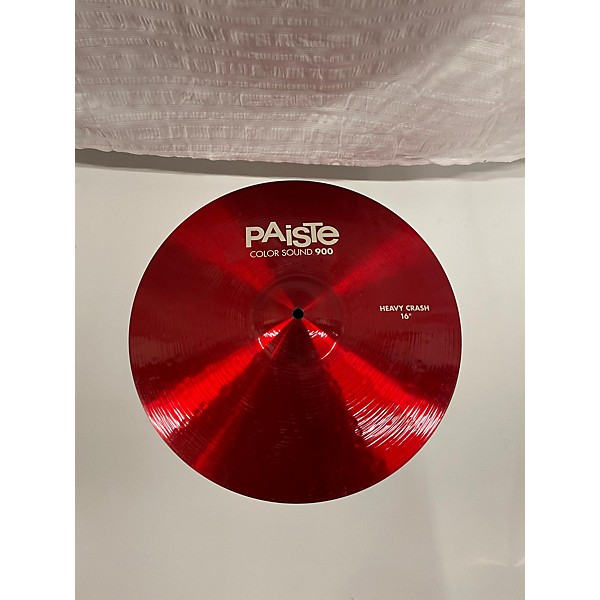 Used Paiste 16in 900 Series Heavy Crash Cymbal 36 Guitar Center