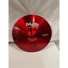 Used Paiste Used Paiste 18in 900 Series Heavy Crash Cymbal