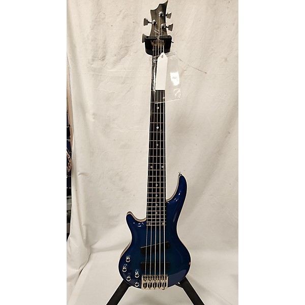 Vintage Vintage 1998 Curbow Petite Blueburst Electric Bass Guitar